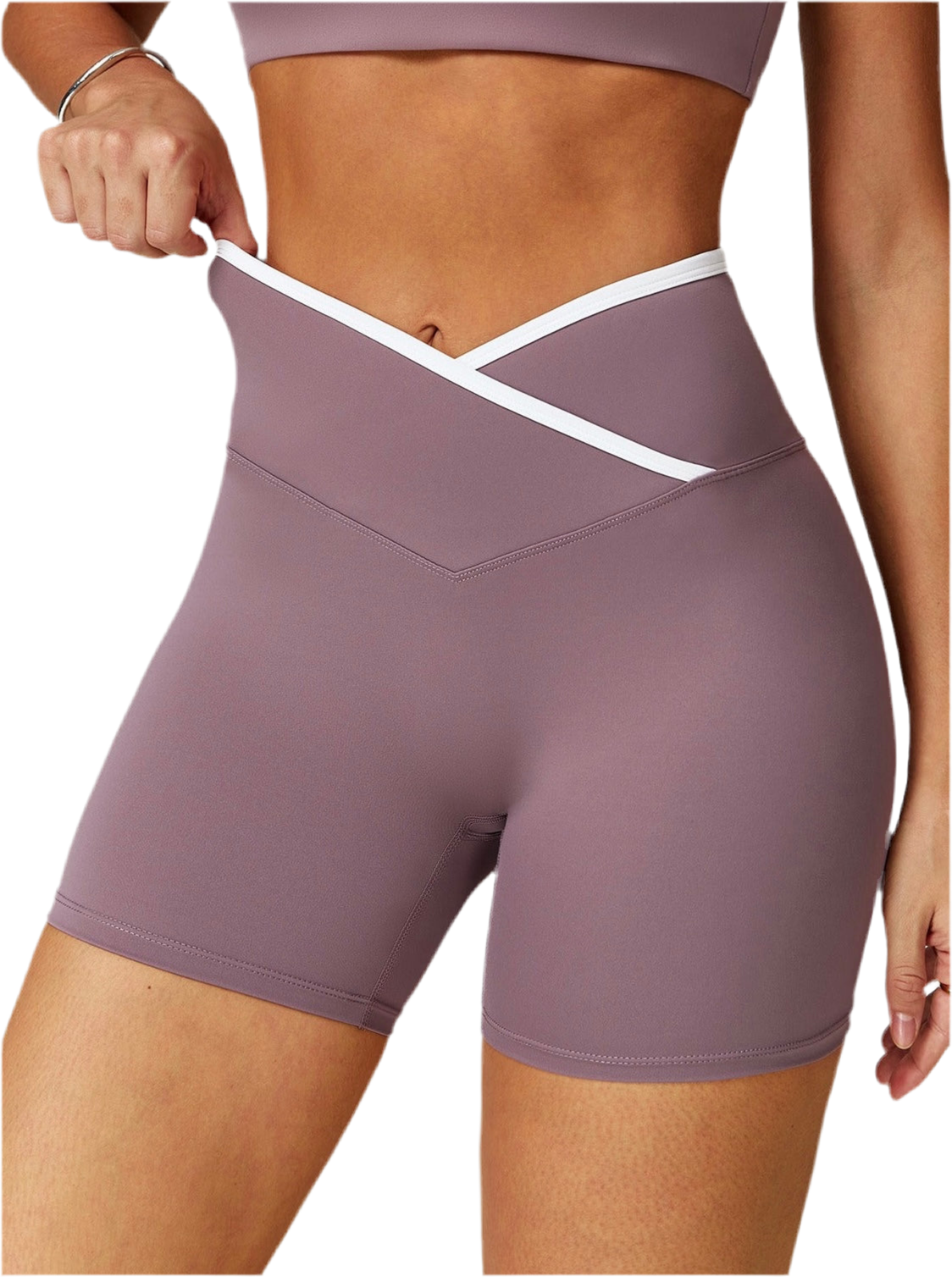 מכנס קצר לפילאטיס ויוגה