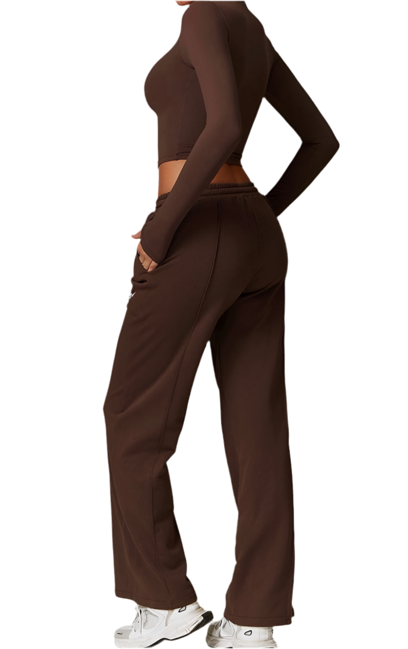 מכנס קז’ואל בגזרה רחבה