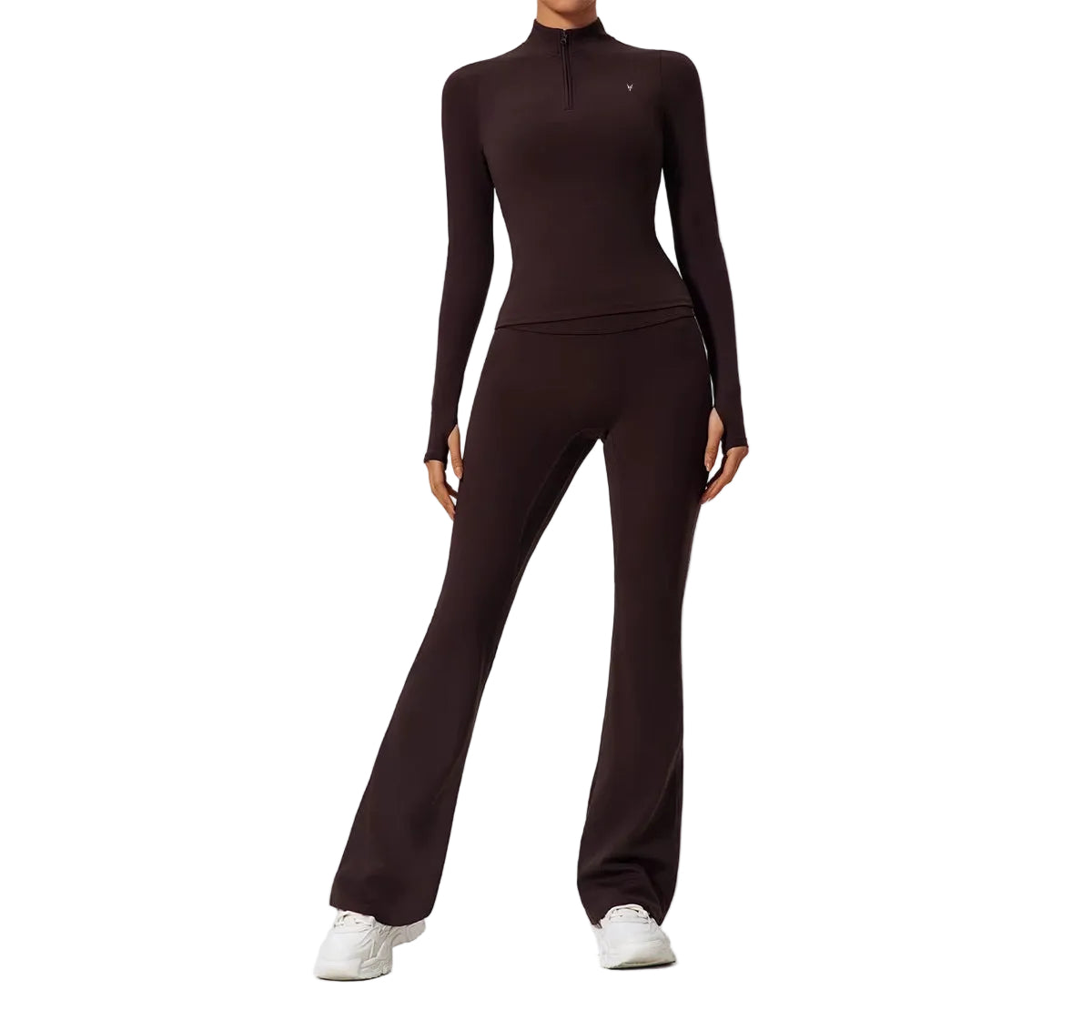 סט גקיט ומכנס ארוך פתח רחב