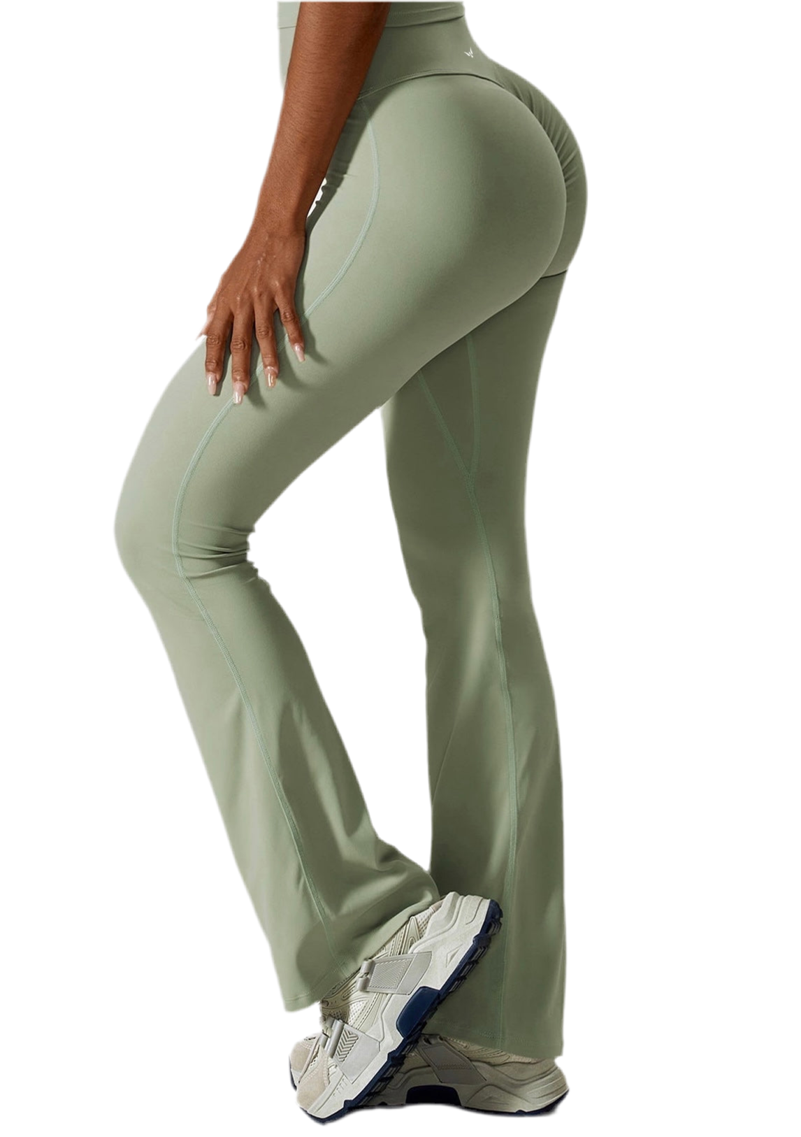 מכנס ארוך בגזרה רחבה