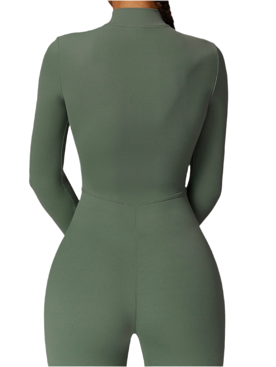 סט עם רוכסן ושרוולים ארוכים